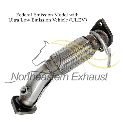 Northeastern Exhaust | Stainless Steel EPA-Approved Front Pipe Catalytic, Resonator Exhaust System Compatible for 2011-2013 Hyundai Elantra 1.8L | Free Gasket, Clamp & Sleeve | For Federal Emissions with ULEV
