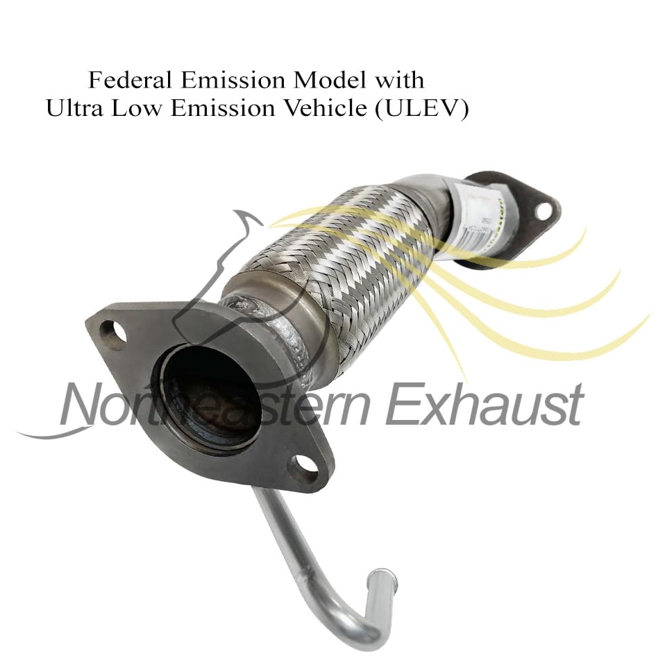 Northeastern Exhaust | Stainless Steel EPA-Approved Front Pipe Catalytic, Resonator Exhaust System Compatible for 2011-2013 Hyundai Elantra 1.8L | Free Gasket, Clamp & Sleeve | For Federal Emissions with ULEV