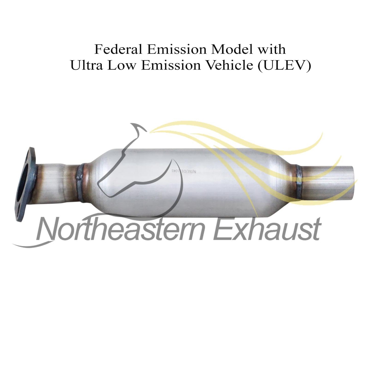 Northeastern Exhaust | Stainless Steel EPA-Approved Front Pipe Catalytic, Resonator Exhaust System Compatible for 2011-2013 Hyundai Elantra 1.8L | Free Gasket, Clamp & Sleeve | For Federal Emissions with ULEV