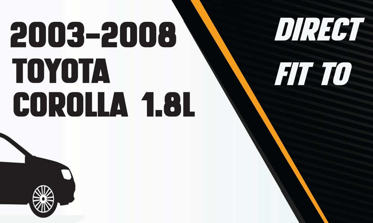 Catalytic Converter without Resonator for Pontiac Vibe 2003-2008 1.8L | Toyota Corolla & Matrix 2003-2008 1.8L