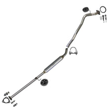 Northeastern Exhaust | Stainless Steel Exhaust Resonator Pipe Compatible for Honda CR-V 1997-2001 2.0L | Free Clamp, Gaskets, Hangers, Spring Bolt Kit, and Bolts & Nuts Included