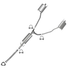 2009-2015 Honda Pilot 3.5L Exhaust Resonator and Muffler Assembly