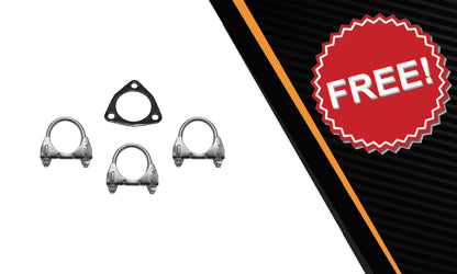 2009-2015 Honda Pilot 3.5L Exhaust Resonator and Muffler Assembly