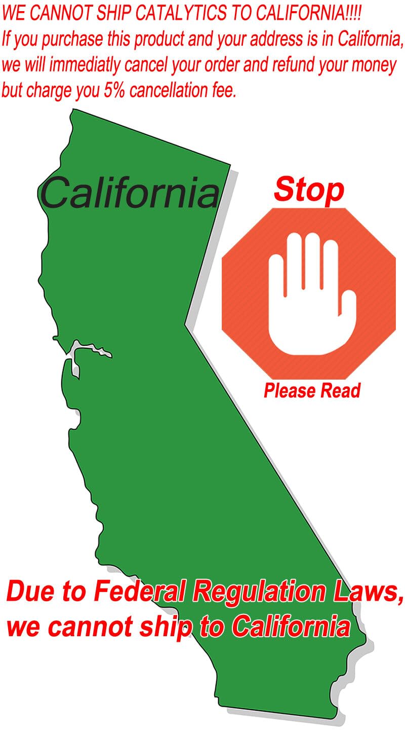 2007-2009 Honda CR-V 2.4L EPA-Approved Catalytic, Resonator, Muffler Exhaust System