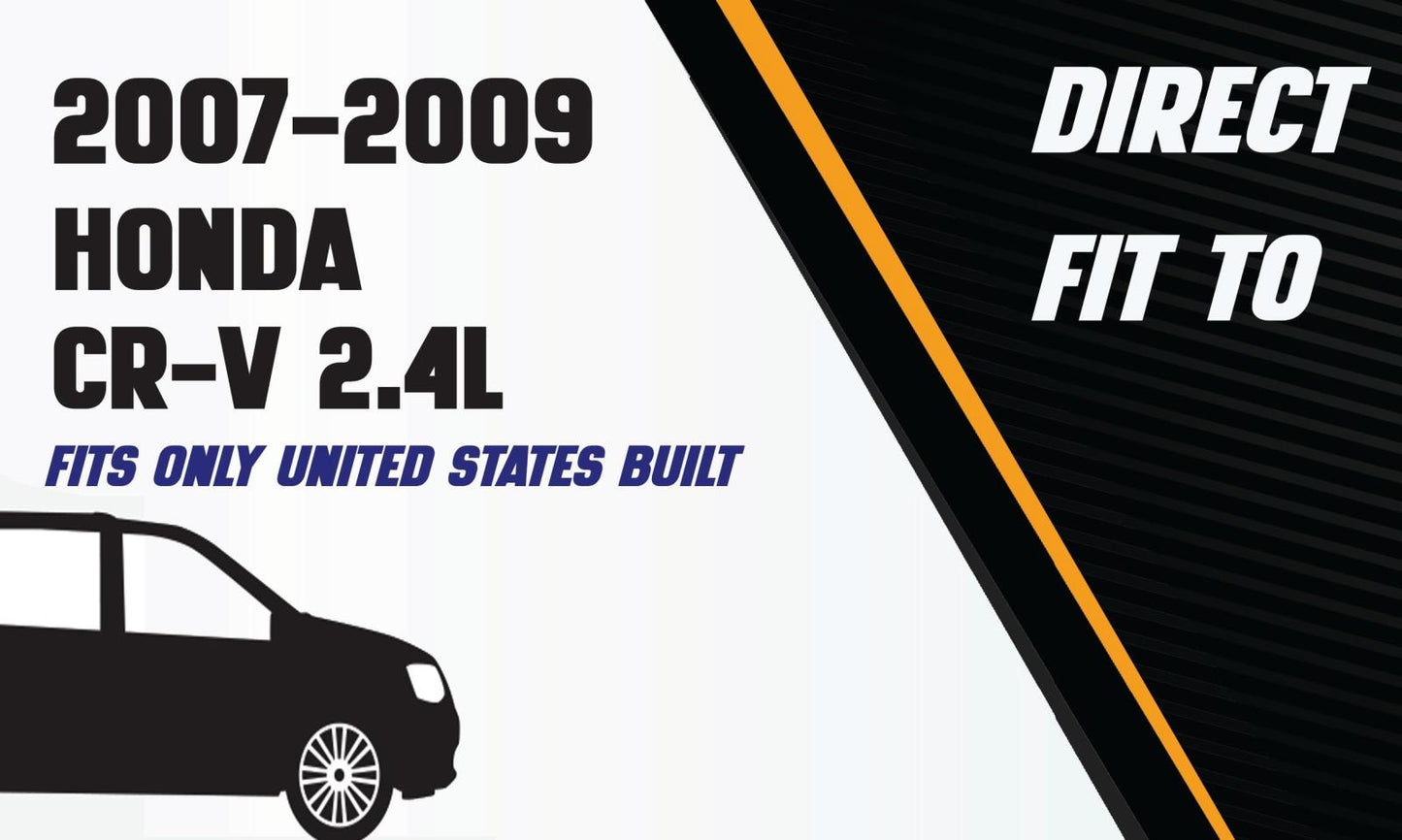 2007-2009 Honda CR-V 2.4L EPA-Approved Catalytic, Resonator, Muffler Exhaust System