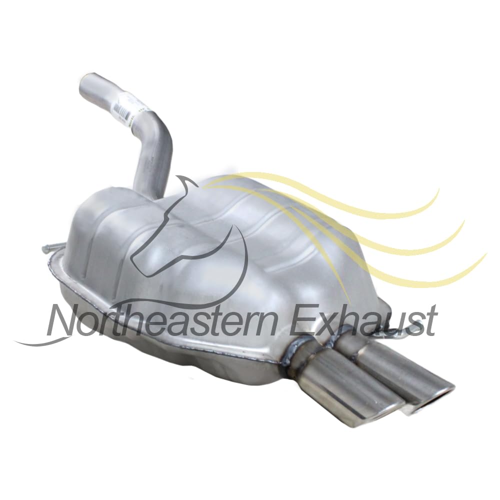 Exhaust Muffler for 2009-2013 Volkswagen CC 2.0L and 2006-2010 Passat 2.0L