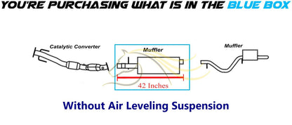 Exhaust Muffler for 2006-2007 Buick Rainier 4.2L, 2006-2009 Chevy Trailblazer/GMC Envoy 4.2L