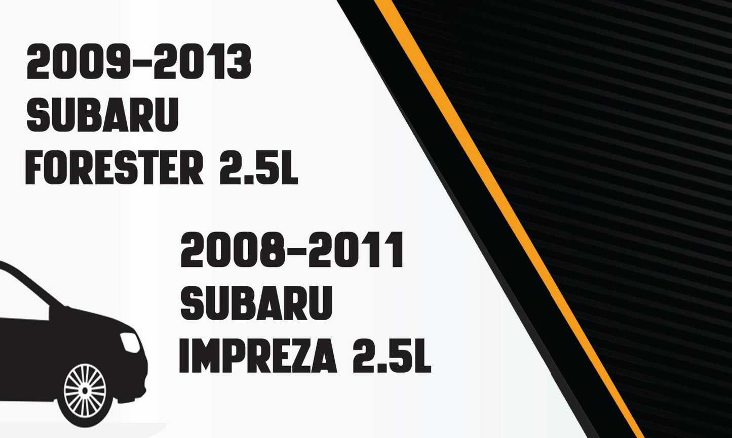 Cat-back Exhaust System for 2009-2013 Subaru Forester 2.5L and 2008-2011 Impreza 2.5L
