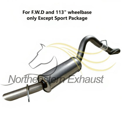 2006 Chevy Uplander 3.5L | 2007-2008 Uplander 3.9L | 2002-2004 Venture 3.4L | 2002-2004 Pointiac Montana 3.4L | 2007-2009 Montana 3.9L Exhaust Resonator