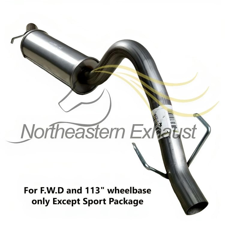 2006 Chevy Uplander 3.5L | 2007-2008 Uplander 3.9L | 2002-2004 Venture 3.4L | 2002-2004 Pointiac Montana 3.4L | 2007-2009 Montana 3.9L Exhaust Resonator