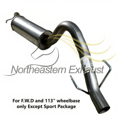 2006 Chevy Uplander 3.5L | 2007-2008 Uplander 3.9L | 2002-2004 Venture 3.4L | 2002-2004 Pointiac Montana 3.4L | 2007-2009 Montana 3.9L Exhaust Resonator