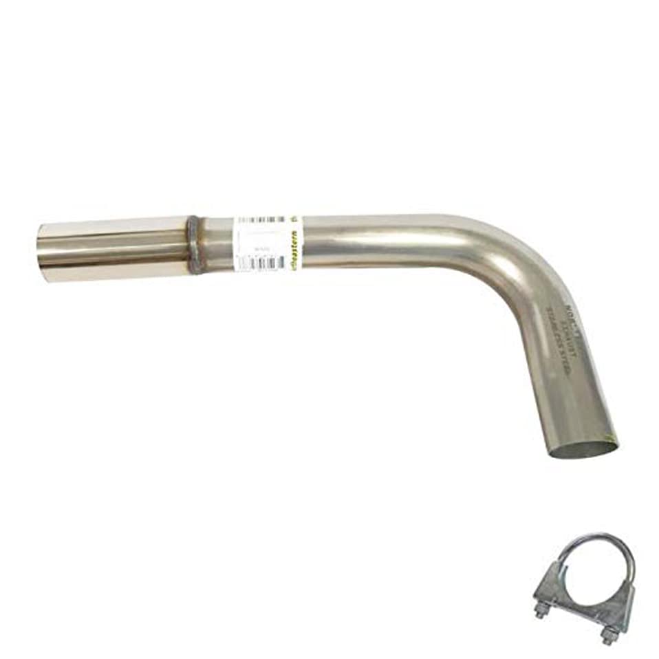 Exhaust Tail Pipe for 2008-2012 Chevy Malibu 2.4L, 2008-2010 Malibu 3.5L, and 2008-2009 Saturn Aura 2.4L
