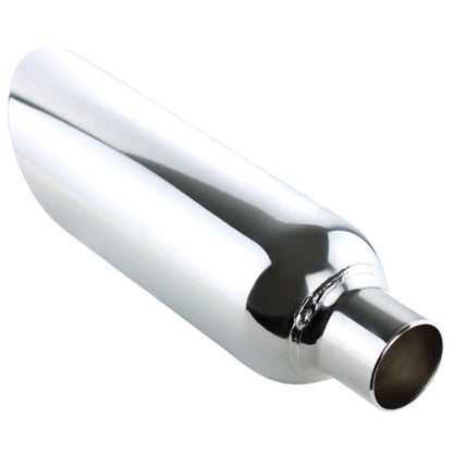 Colt Exhaust | Stainless Steel Exhaust Tip Universal Angle Cut 5 Inch Chrome Exhaust Tip (2.5" ID x 5" OD x 17" Long) | Automotive Replacement Part
