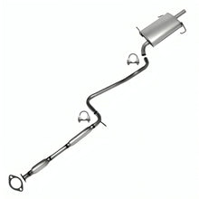 1998-2000 Nissan Altima 2.4L Exhaust Resonator Pipe and Muffler