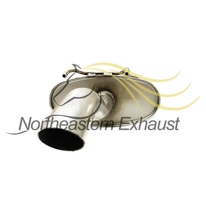 Resonator Pipe and Muffler Exhaust for 1995-1997 Toyota Corolla and Geo Prizm