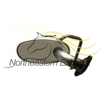 Resonator Pipe and Muffler Exhaust for 1995-1997 Toyota Corolla and Geo Prizm