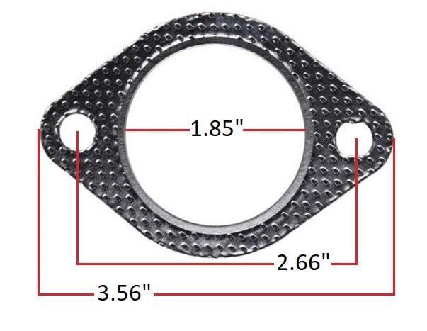 2008-2015 Smart Fortwo 1.0L Exhaust Gasket