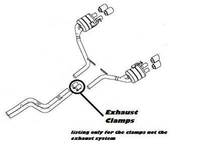 Universal Exhaust Sleeve - 2.25" Inch