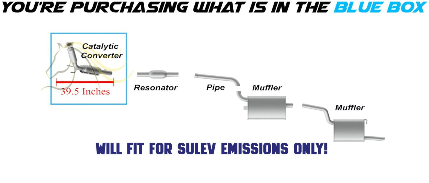 Catalytic Converter for 2010-2014 Volkswagen Jetta and 2012-2014 Passat 2.5L
