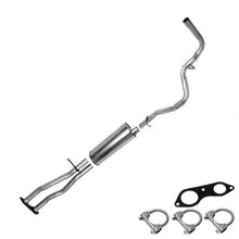 H Pipe, Muffler, and Tail Pipe for 1996-1999 Chevy/GMC C/K 1500 5.7L - 141.5" WB