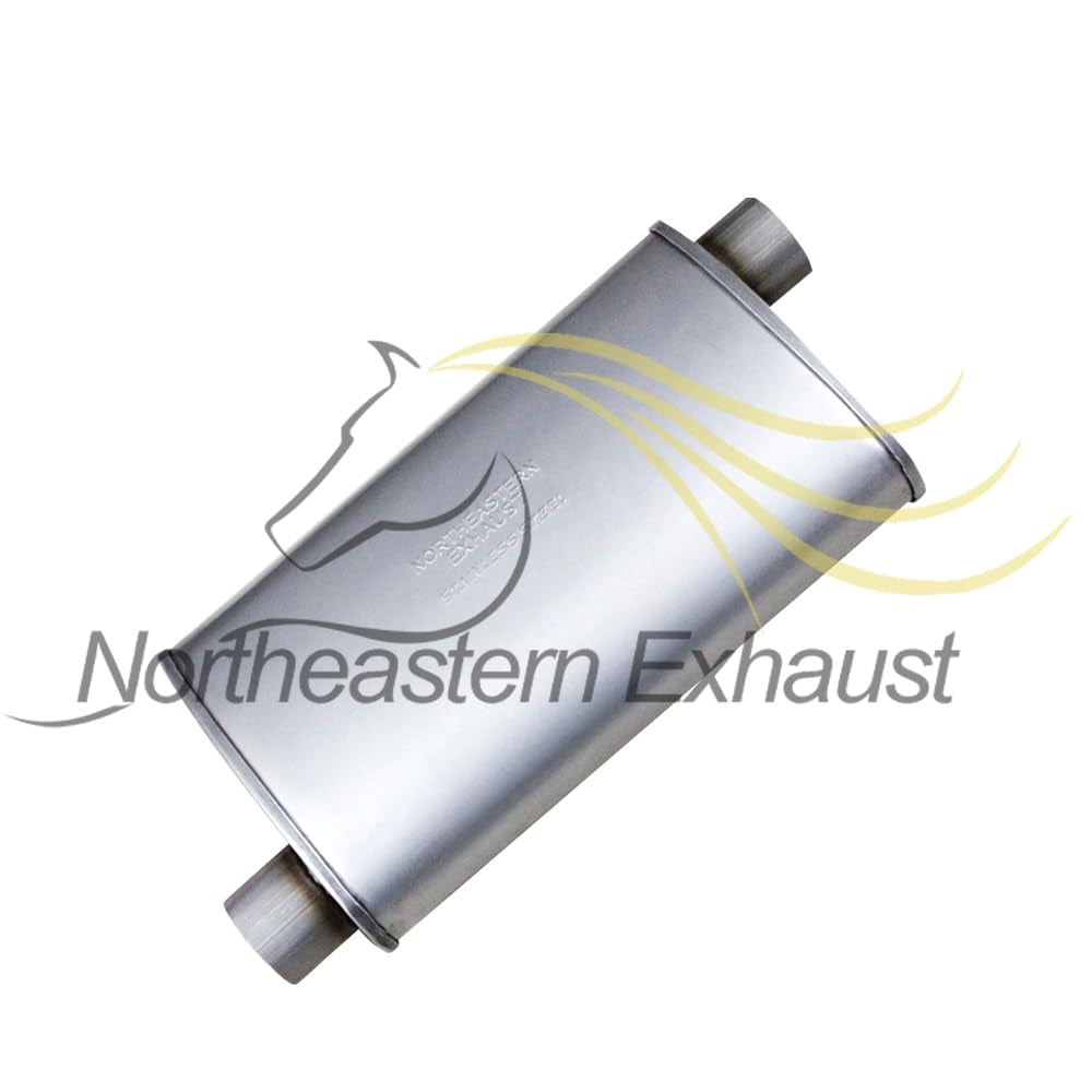 Catalytic Converter and Muffler Exhaust for 2010-2017 Chevrolet Equinox and GMC Terrain 2.4L