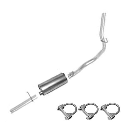 1994-1995 Chevy Astro and GMC Safari 4.3L Intermediate Pipe, Muffler and Tail Pipe