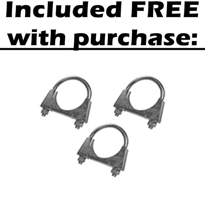 1994-1995 Chevy Astro and GMC Safari 4.3L Intermediate Pipe, Muffler and Tail Pipe