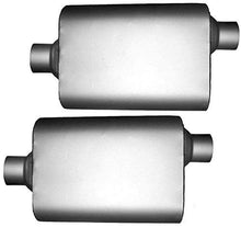 Colt Exhaust - Set of two - 2.25 inches Universal Single Chamber Center/offset Mufflers