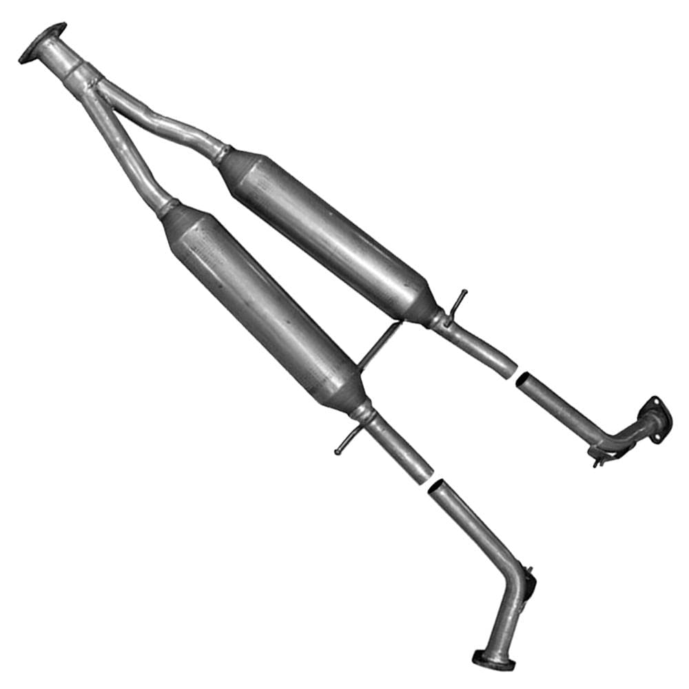 2009-2010 Infiniti M35 3.5L Exhaust Y-Pipe, Resonator Pipe and Mufflers