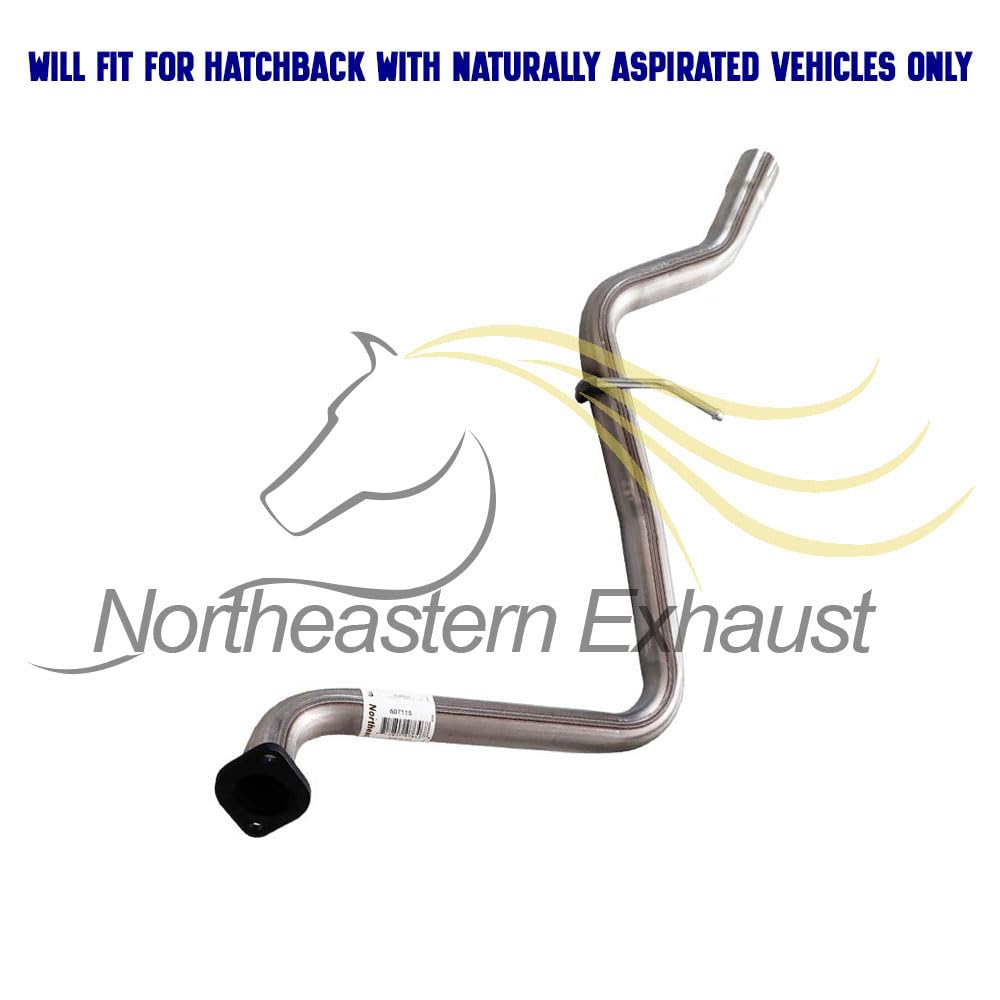 2008-2011 Subaru Impreza 2.5L Hatchback Exhaust Resonator Pipe and Muffler