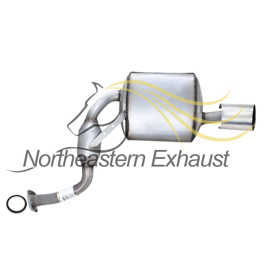 2009-2014 & 2016-2019 Nissan Maxima 3.5L Exhaust Resonator and Pair of Muffler