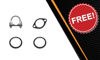 2009-2014 & 2016-2019 Nissan Maxima 3.5L Exhaust Resonator and Pair of Muffler