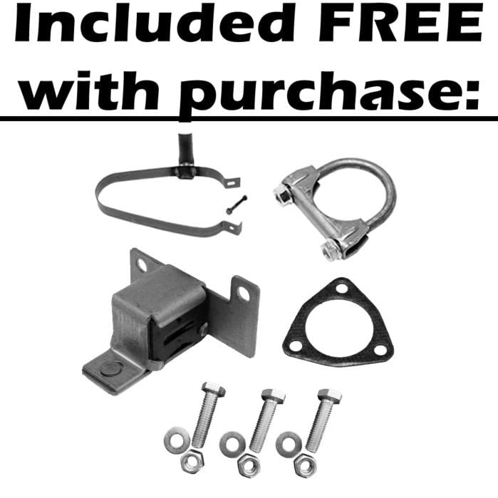 1999-2005 Chevy Cavalier and Pontiac Sunfire 2.2L 2.4L Exhaust Resonator Pipe and Muffler
