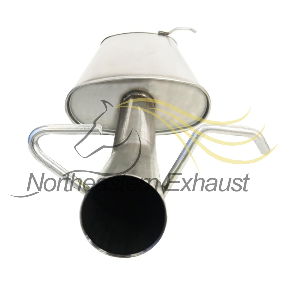 Exhaust Muffler for 1996-1997 Chevy S10, GMC Sonoma, and Isuzu Hombre 2.2L