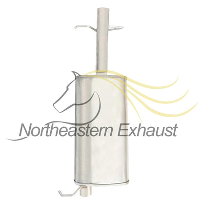 Exhaust Muffler for 1996-1997 Chevy S10, GMC Sonoma, and Isuzu Hombre 2.2L