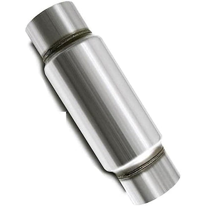 Colt Exhaust - 4" Glass Pack Resonator Muffler (12" Body, 18" Total Length) - High-Performance Stainless Steel