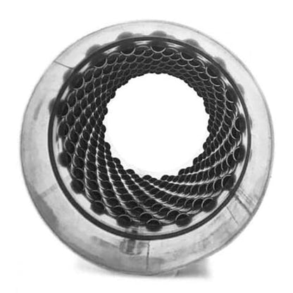 Colt Exhaust - 4" Glass Pack Resonator Muffler (12" Body, 18" Total Length) - High-Performance Stainless Steel