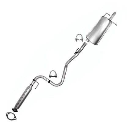 2006-2011 Chevy HHR 2.4L Resonator and Muffler Exhaust