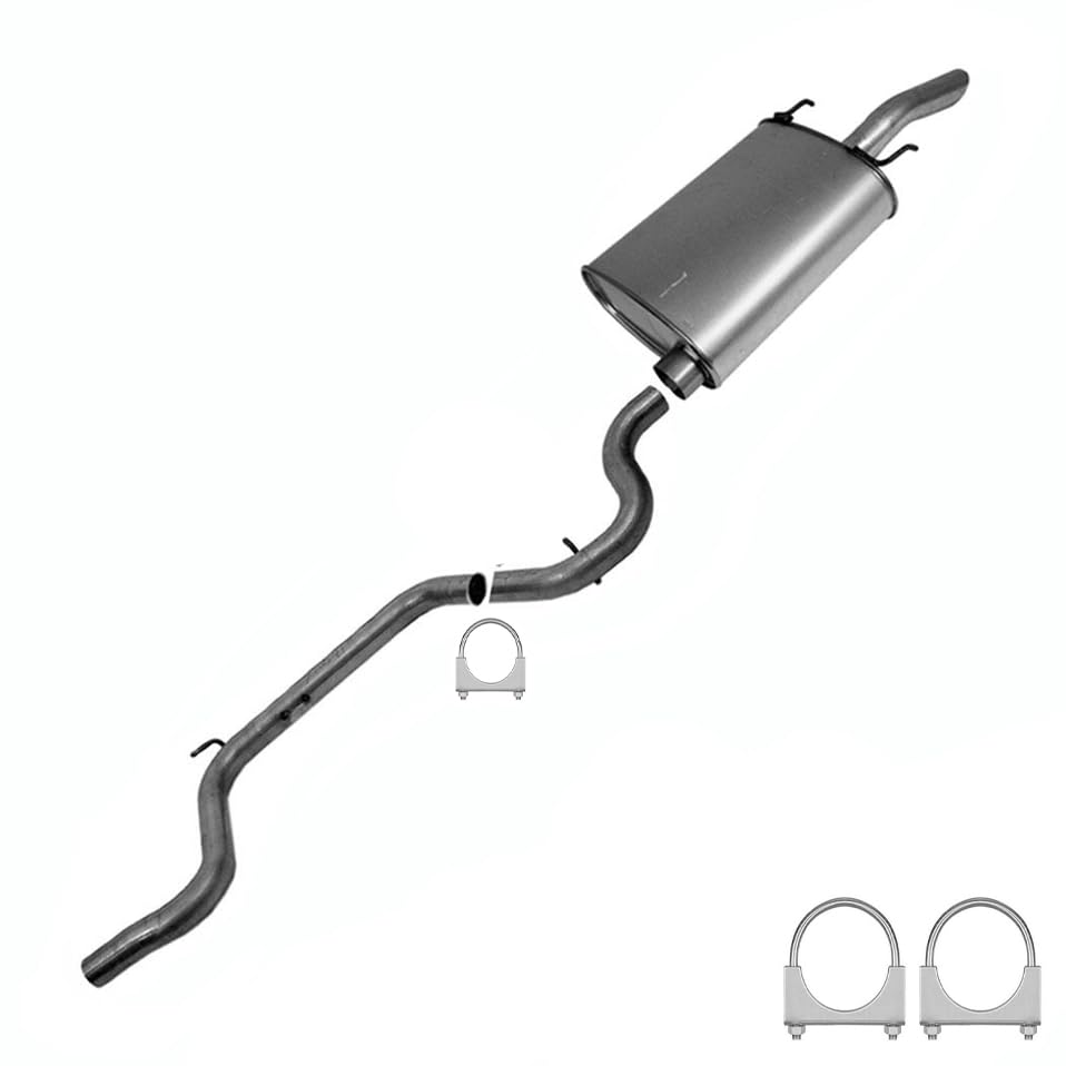 2000-2002 Chevy Impala and Monte Carlo 3.4L 3.8L Exhaust Pipe and Muffler