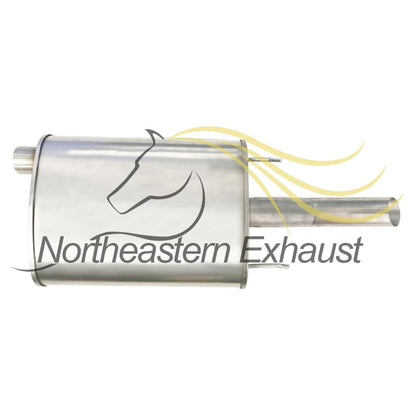 2000-2002 Chevy Monte Carlo 3.4L Resonator, Intermediate Pipe and Muffler Exhaust System Kit