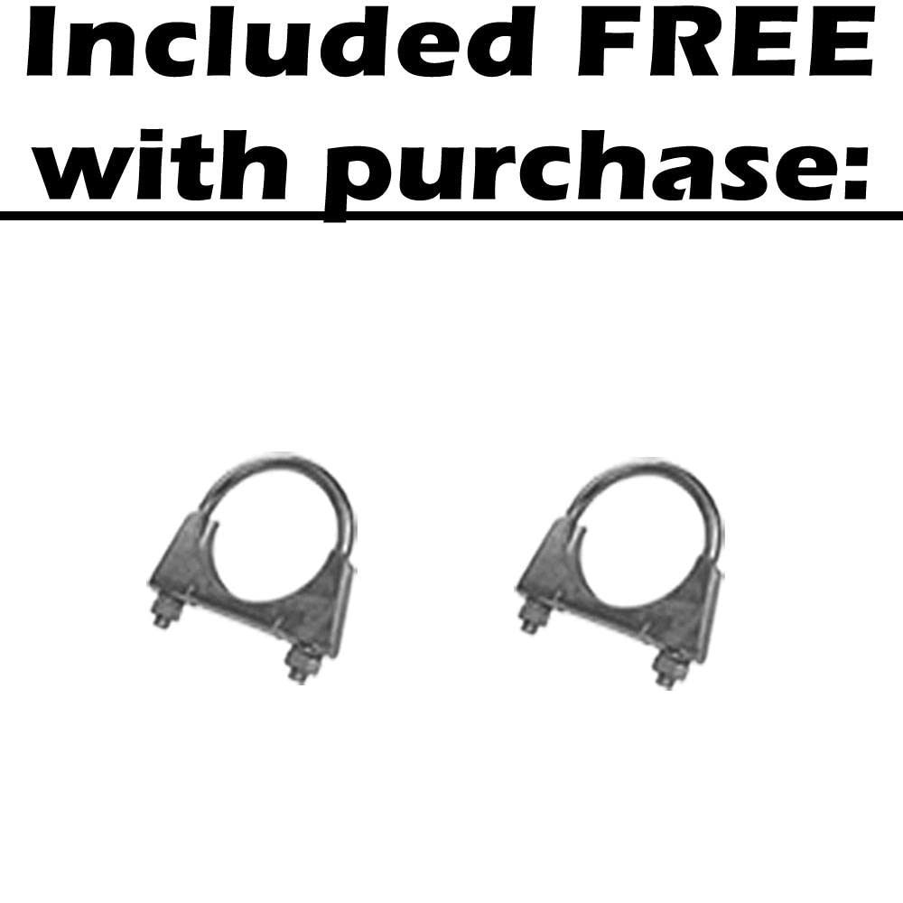 2004-2005 Chevy Classic 2.2L | 1997-1999 2.4L, 1997-2003 3.1L Chevy Malibu | 1997-1999 Oldsmobile Cutlass 3.1L Exhaust Muffler and Tail Pipe