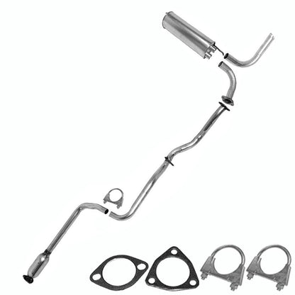 1997-2003 Chevy Malibu 2.4L 3.1L Resonator, Intermediate Pipe, Muffler and Tail Pipe