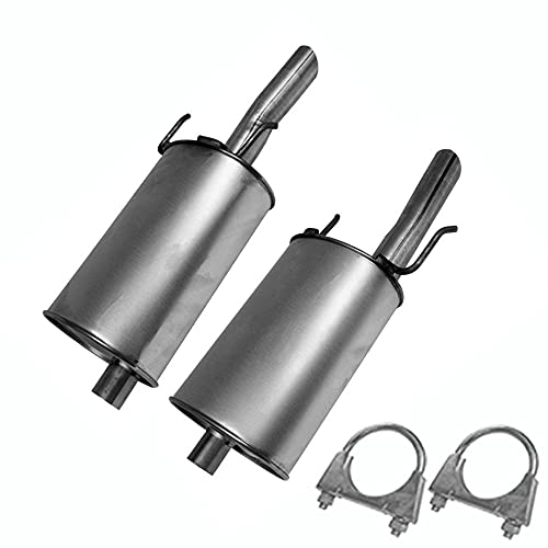2000-2005 Chevy Monte Carlo 3.8L Exhaust Pair of Muffler