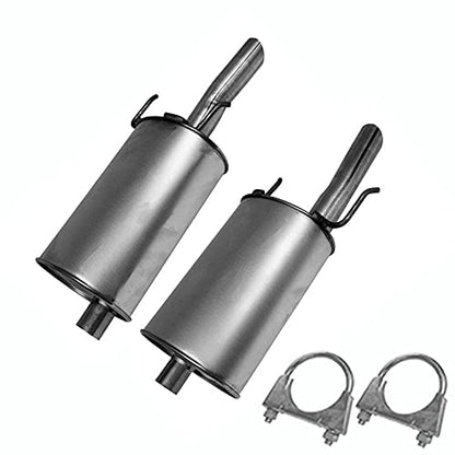 2000-2005 Chevy Monte Carlo 3.8L Exhaust Pair of Muffler