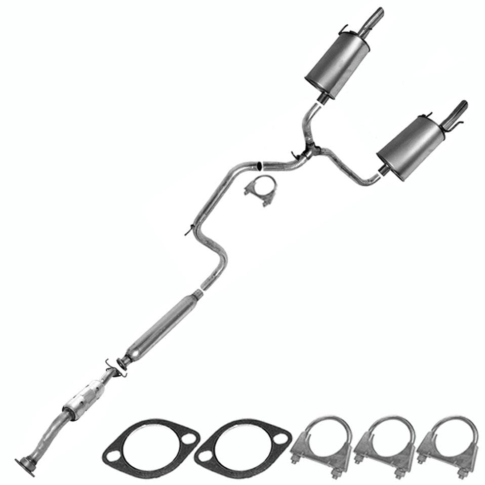 2000-2005 Chevy Monte Carlo 3.8L Catalytic, Resonator, Intermediate Pipe and Mufflers