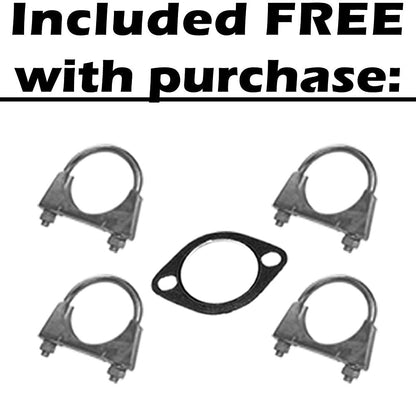 2000-2005 Chevy Monte Carlo 3.8L Exhaust Resonator, Intermediate Pipe and Mufflers