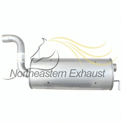 Northeastern Exhaust Stainless Steel Exhaust Muffler Compatible for 2008-2010 Chrysler Town & Country | 2008-2010 Dodge Caravan | 3.3L, 3.8L & 4.0L