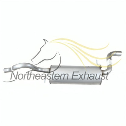 Northeastern Exhaust Stainless Steel Exhaust Muffler Compatible for 2008-2010 Chrysler Town & Country | 2008-2010 Dodge Caravan | 3.3L, 3.8L & 4.0L