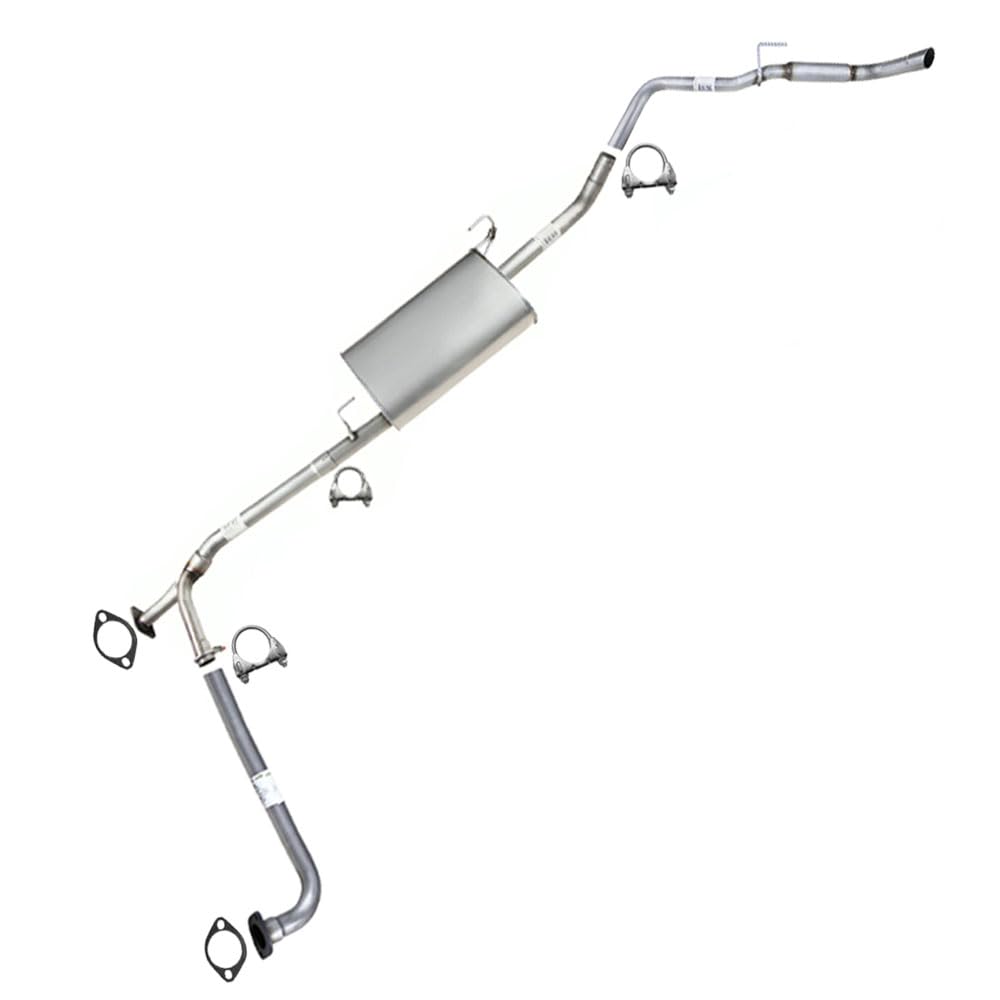 2007-2019 Nissan Frontier 4.0L Cat-back Exhaust Kit | 139.9" WB Crew Cab Pickup