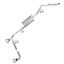 2007-2019 Nissan Frontier 4.0L Cat-back Exhaust Kit | 139.9" WB Crew Cab Pickup